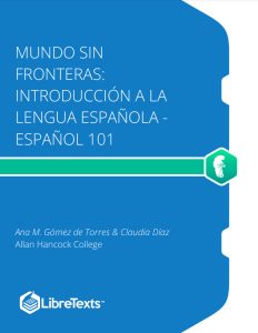 Spanish workbook cover image